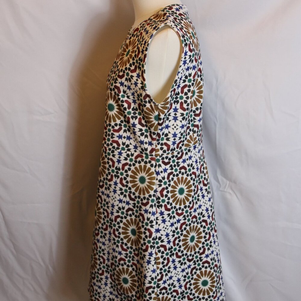 Zara Sleeveless A-Line Dress Women's Size 12 - Picture 4 of 8